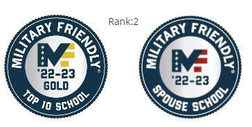 Military Friendly and Spouse Friendly School