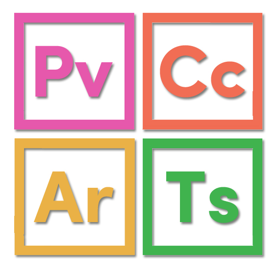 PVCC ARTS logo