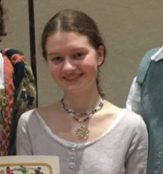 Girl with book