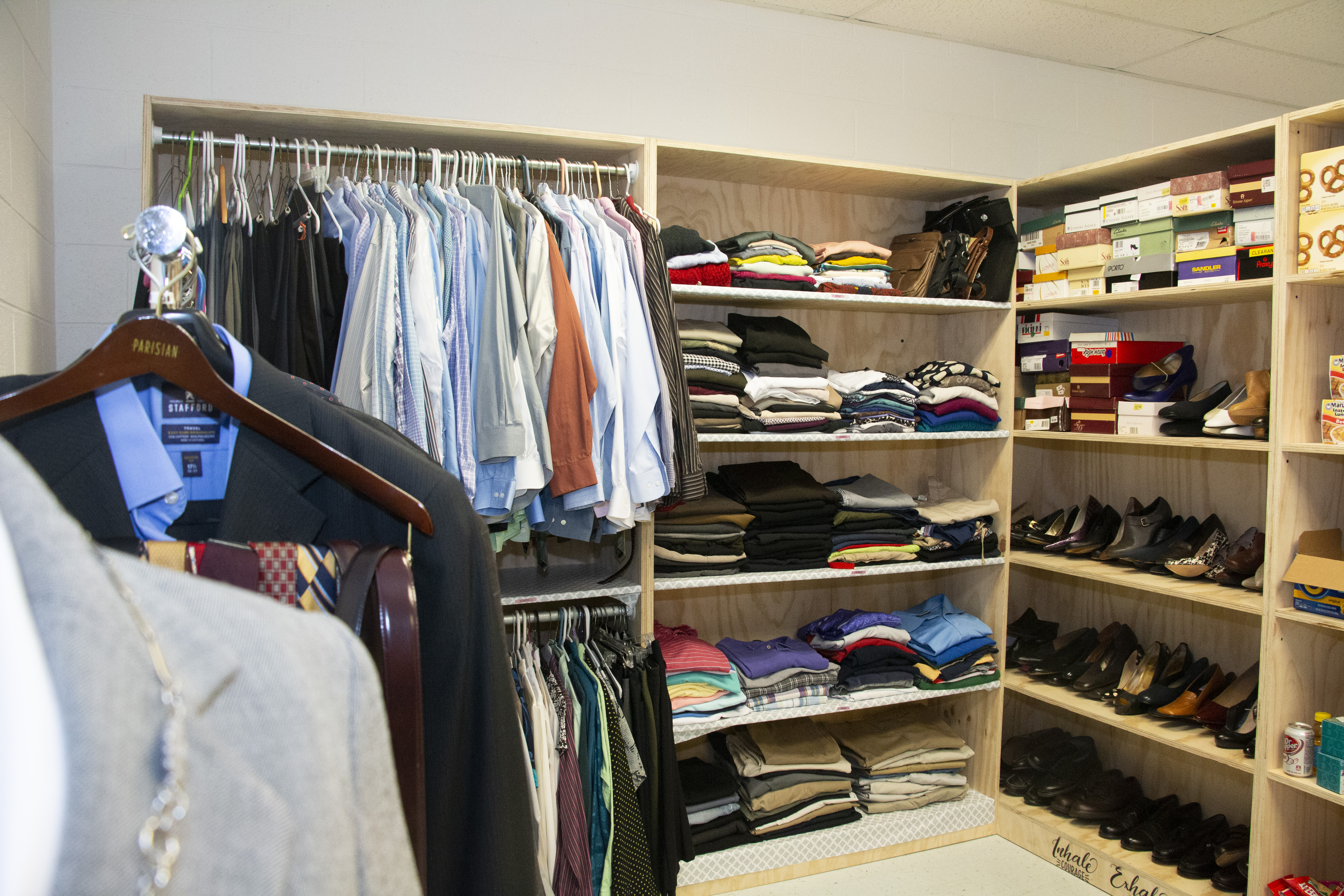 Student Financial Resource Center Closet